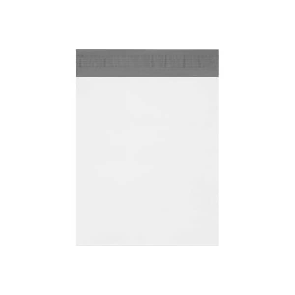 Box Packaging Expansion Poly Mailers 11W x 13L x 4D 2.5 Mil White 100/Pack EPM11134 - main